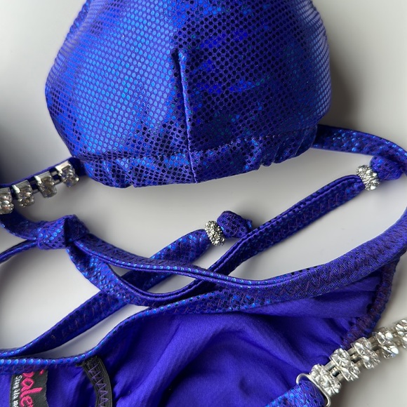 Saleyla Royal Blue Competition bikini sz xs - Picture 3 of 12